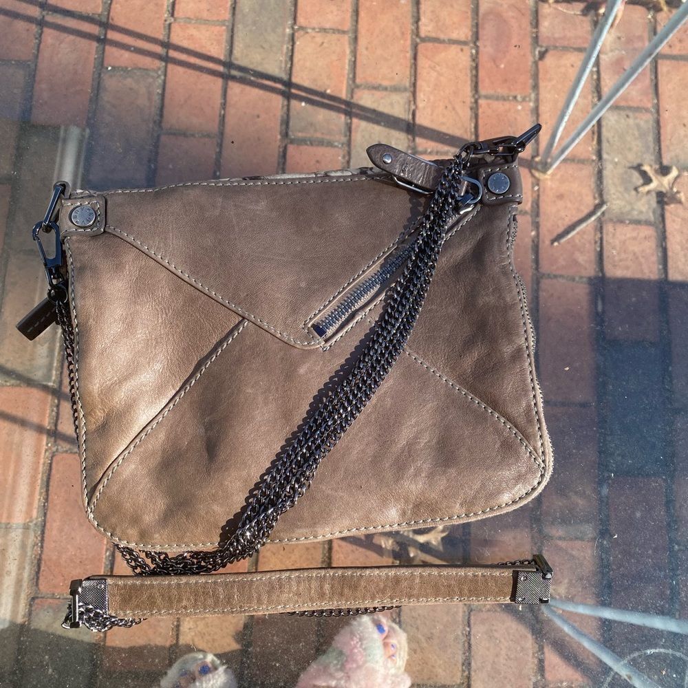 BOYY Python Embossed Leather Slash Crossbody Bag NWT - Picture 13 of 14